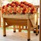12 Pcs Artificial Fall Flowers, Faux Silk Chrysanthemum Mums Bouquet in Burnt Orange, Red and Yellow for Vase Arrangements, Autumn Wedding, Thanksgiving, Home and Table Centerpiece Decor
